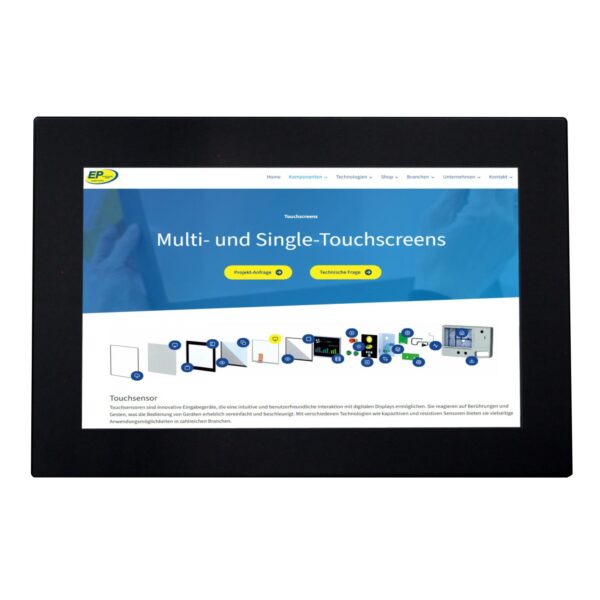 5" Displayeinheit Frontansicht